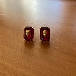 Kurt Geiger Ruby Red Earrings